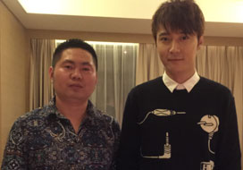 广州极悦与明星合影