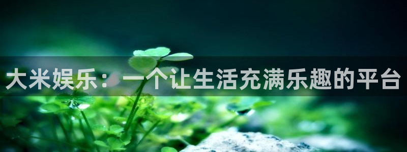 极悦官方注册：大米娱乐：一个让生活充满乐趣的平台